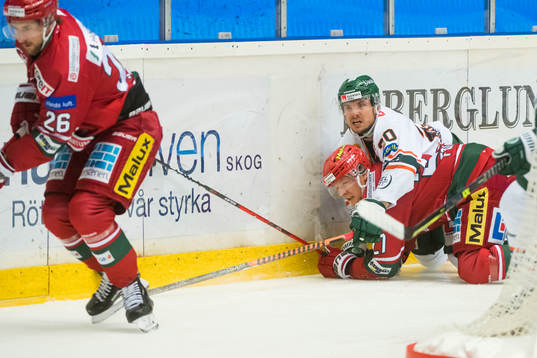 Kristianstads Pontus Netterberg och Modos Niklas Folin