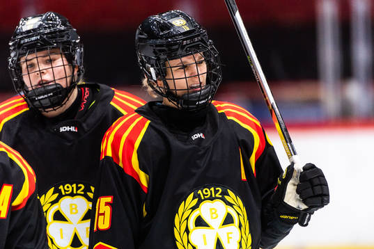 Brynäs Lara Stalder deppar
