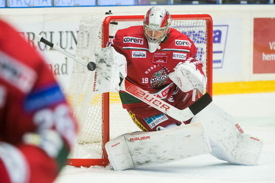 Modos målvakt Krister Gudlevskis