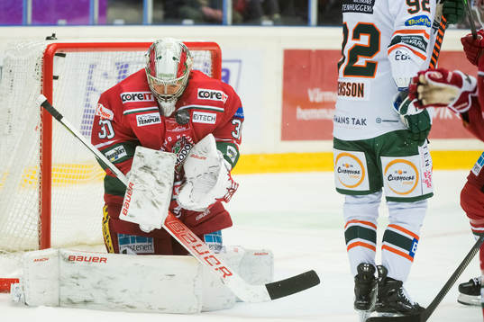 Modos målvakt Krister Gudlevskis