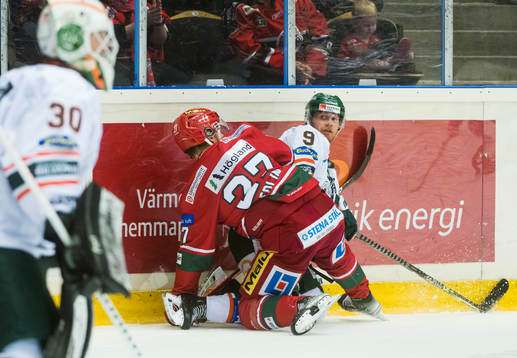Modos Hugo Styf och Kristianstads Viktor Grahn
