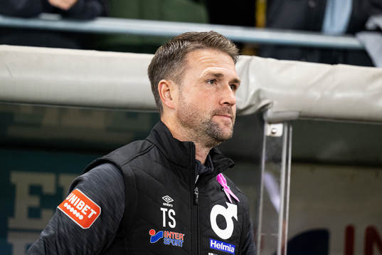 Degerfors tränare Tobias Solberg