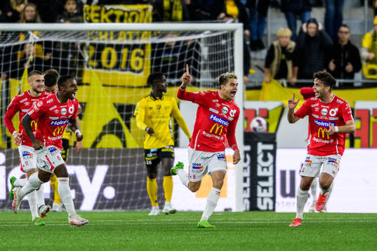 Degerfors Diego Campos jublar