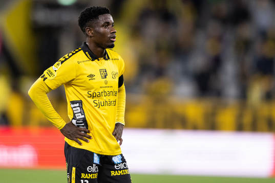 Elfsborgs Michael Baidoo deppar