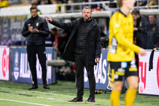 Elfsborgs manager Jimmy Thelin