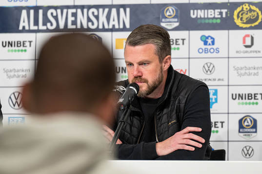 Elfsborgs manager Jimmy Thelin