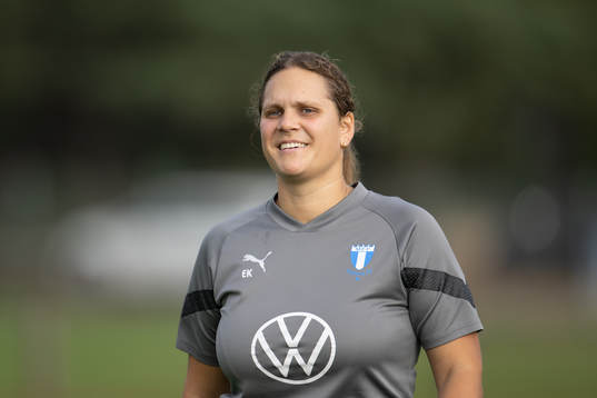 Malmö FFs målvaktstränare Emelie Karlström