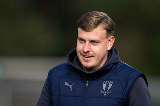 Malmö FFs assisterande tränare Jeff Petersson