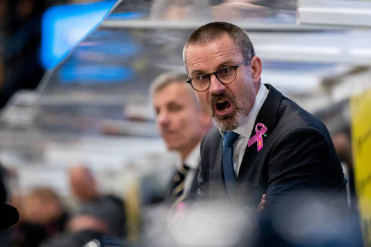 HV71s tränare Tommy Samuelsson