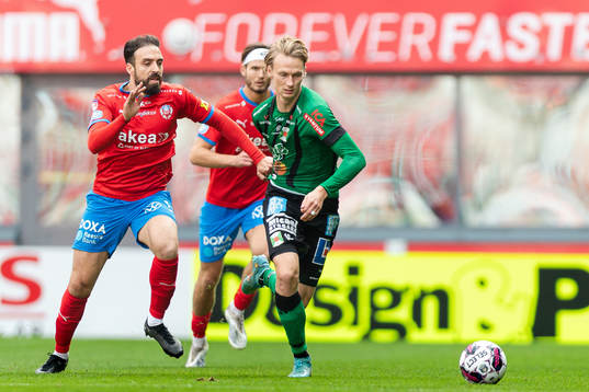 Helsingborgs Abdul Rahman Khalili och Varbergs Alexander