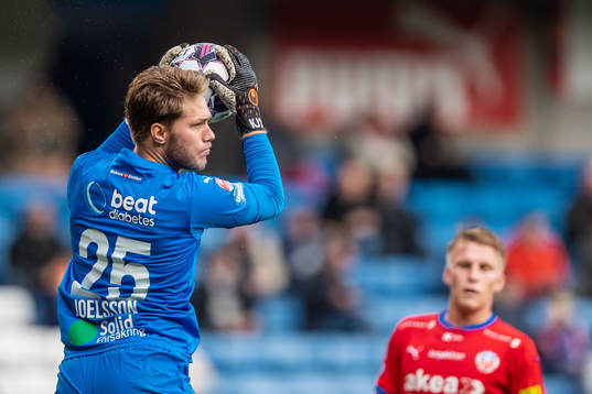 Helsingborgs målvakt Kalle Joelsson