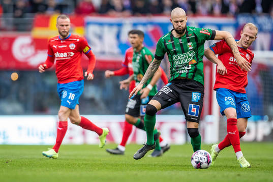 Helsingborgs Alexander Faltsetas och Philip Rejnhold