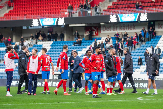 Helsingborgs spelare deppar