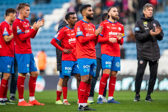 Helsingborgs Amin Al-Hamawi deppar med lagkamrater