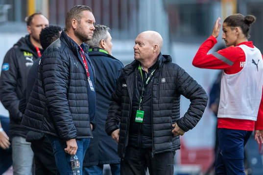 Helsingborgs klubbdirektör Joel Sandborg deppar