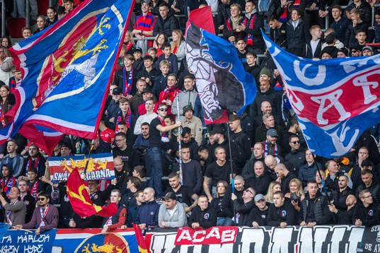 under fotbollsmatchen i Allsvenskan mellan Helsingborg och