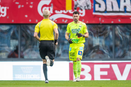 Varbergs målvakt Stojan Lukic