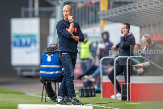 Helsingborgs tränare Mattias Lindström
