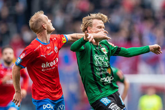 Helsingborgs Philip Rejnhold och Varbergs Alexander