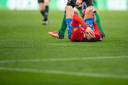 Helsingborgs Abdul Rahman Khalili har ont