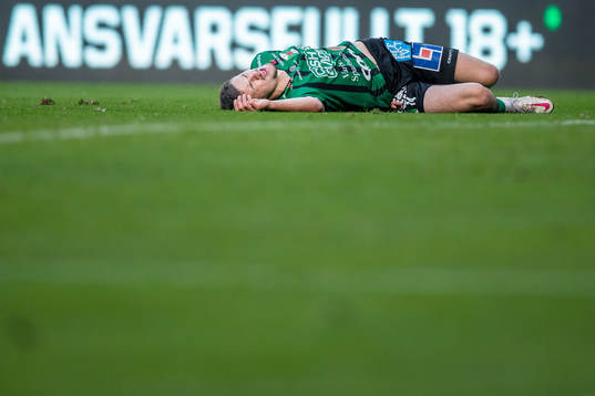 Varbergs Oliver Alfonsi har ont