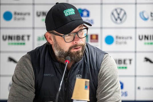 Varbergs tränare Joakim Persson