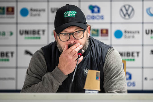 Varbergs tränare Joakim Persson