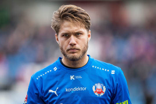 Helsingborgs målvakt Kalle Joelsson