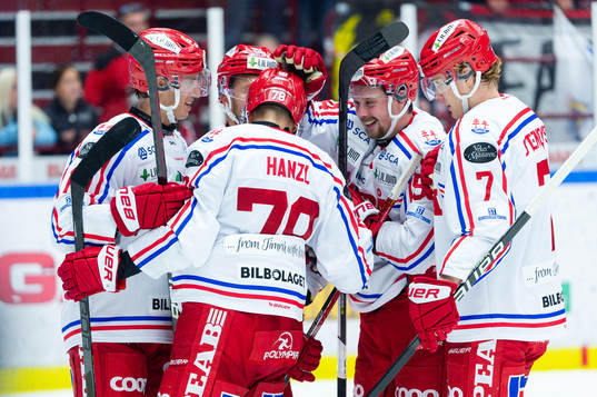 Timrås Robin Hanzl jublar