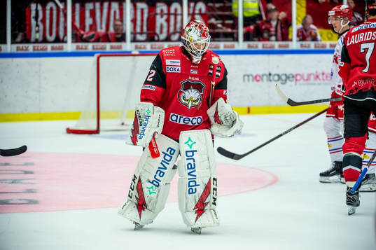 Malmö Redhawks målvakt Daniel Marmenlind byts ut