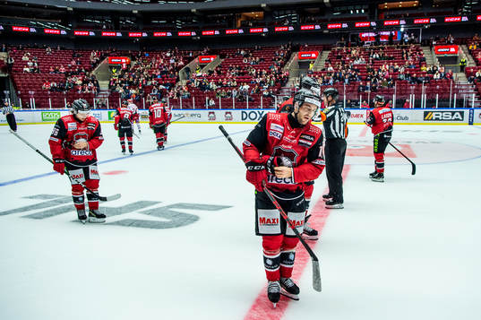 Malmö Redhawks Pathrik Westerholm deppar