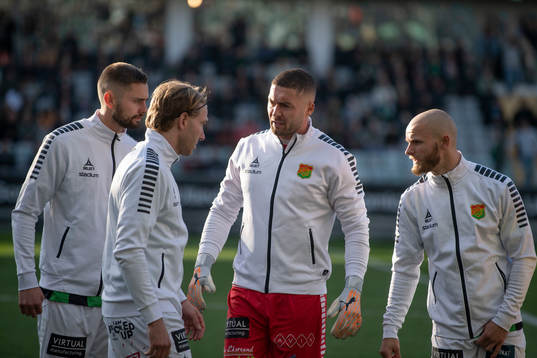 GAIS Axel Noren, August Wängberg, målvakt Mergim Krasniqi