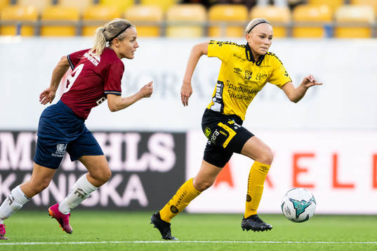 Örgrytes Sofia Palmquist och Elfsborgs Matilda Ståhlbom