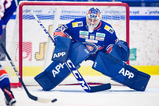 Växjös målvakt Emil Larmi