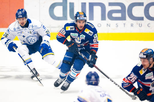 Leksands Patrik Noren och Växjös Jayden Halbgewachs