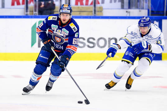 Växjös Erik Josefsson och Leksands Mikael Ruohomaa