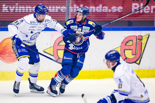 Leksands Jonas Ahnelöv och Växjös Filip Eriksson