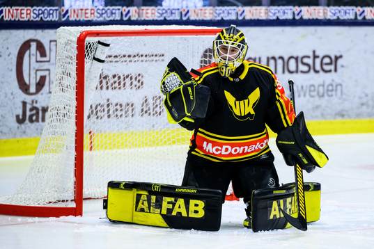 Västerås målvakt Ian Blomquist