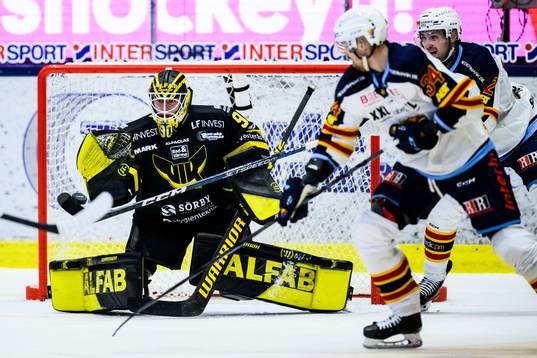 Västerås målvakt Ian Blomquist