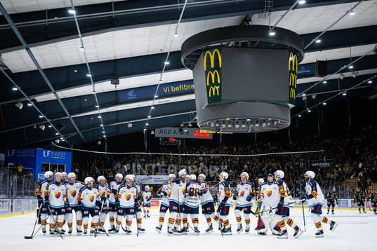 Djurgårdens spelare jublar