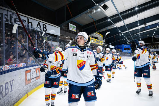 Djurgårdens Ludvig Hedström jublar