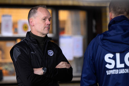 Värnamos klubbchef Christian Ahlander före