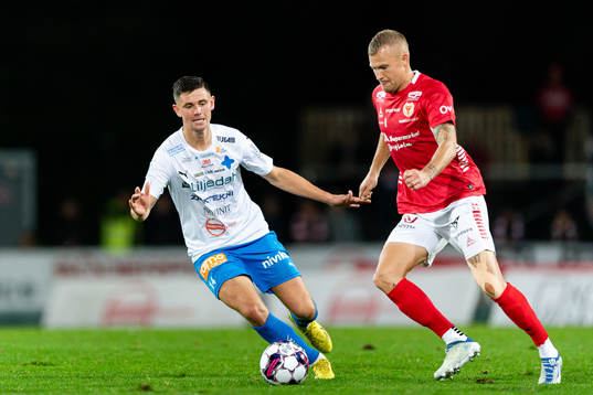 Värnamos Marcus Antonsson och Kalmars Rasmus Sjöstedt