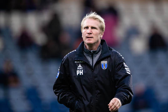 Sirius assisterande tränare Petter Hansson