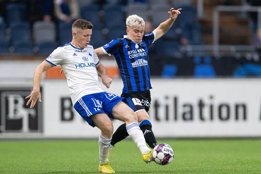 IFK Norrköpings Viktor Agardius och Sirius Oli Valur