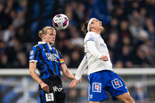 Sirius Tim Björkström och IFK Norrköpings Jonathan Levi