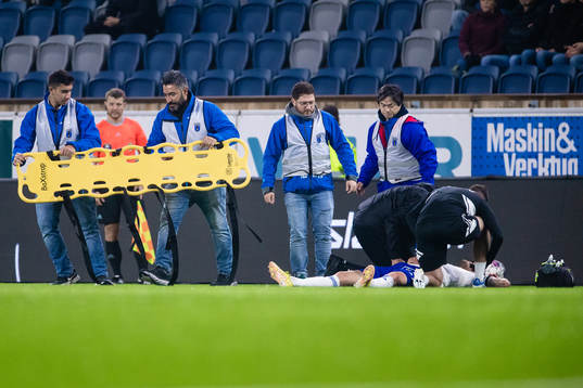 IFK Norrköpings Arnor Traustason har ont
