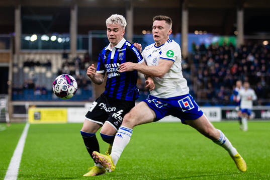 Sirius Oli Valur Omarsson och IFK Norrköpings Andri Lucas