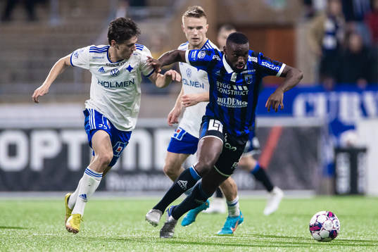 IFK Norrköpings Fritiof Hellichius och Sirius Patrick
