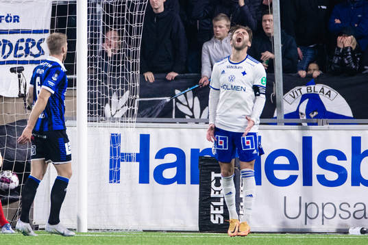 IFK Norrköpings Christoffer Nyman deppar